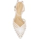 thumbnail image 5 of Zapatos de tacón Jessica Simpson Paveri con tiras enjaulados blancos 6, 5 of 7