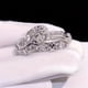 thumbnail image 1 of Gorgeous Golden Hip-hop Ring with White Zircon - Perfect for Weddings or Everyday Wear!, 1 of 5