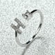 thumbnail image 1 of Stylish Silver A-Z Initial Rings for Weddings, Bridesmaids, and Couples - Perfect Gifts for Love and Fashion, 1 of 5