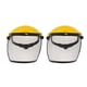 thumbnail image 3 of Paquete De 2 Protectores Faciales De Malla De Acero Con Visera De Malla Ajustable Para Cortar Malezas, 3 of 5