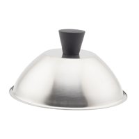 Magideal - Tapa De Cúpula Para Parrilla, Cúpula Fundente, Mango Universal Antiescaldaduras, Tapa Para Hamburguesas, Tapa Para Rociar Hamburguesas, Teppanyaki, Co 196 Cm