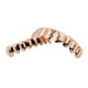 thumbnail image 1 of Parrillas Chapadas En Oro De 18 Quilates Juego De Parrilla De 8 Dientes Accesorios De Vampiro De Halloween Oro Rosa, 1 of 3