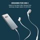 thumbnail image 3 of Auriculares intraurales Belkin SoundForm con cable y micrófono, color blanco, 3 of 8