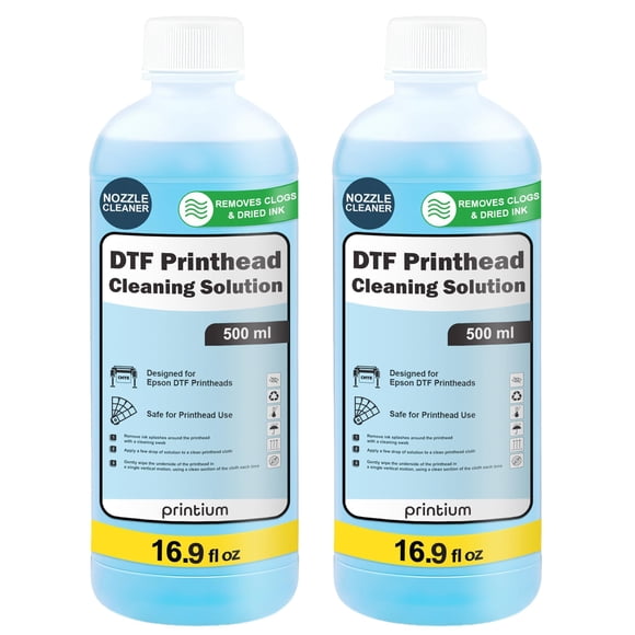 Solución de Limpieza Printium para Cabezal DTF 500 ml Pack 2