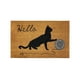thumbnail image 1 of Limpiapiés Rubber Design 45X75 Café 621800, 1 of 3