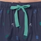 thumbnail image 3 of Pantalón de pijama IZOD de corte relajado y popelina estampada para hombre, 3 of 5
