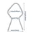 thumbnail image 3 of T Post Clips EZ preformado acero galvanizado alambre lazo lazos de cerca - 100 paquete T Post Clips,Clips de poste para herramientas de instalación de horquilla de cerca,, 3 of 3