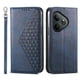 thumbnail image 1 of Funda Flip FOXDOCK para Realme GT 6 , Estilo Billetera con Diseño Rombo, Correa de Mano y Soporte, Uso Diario, 1 of 6