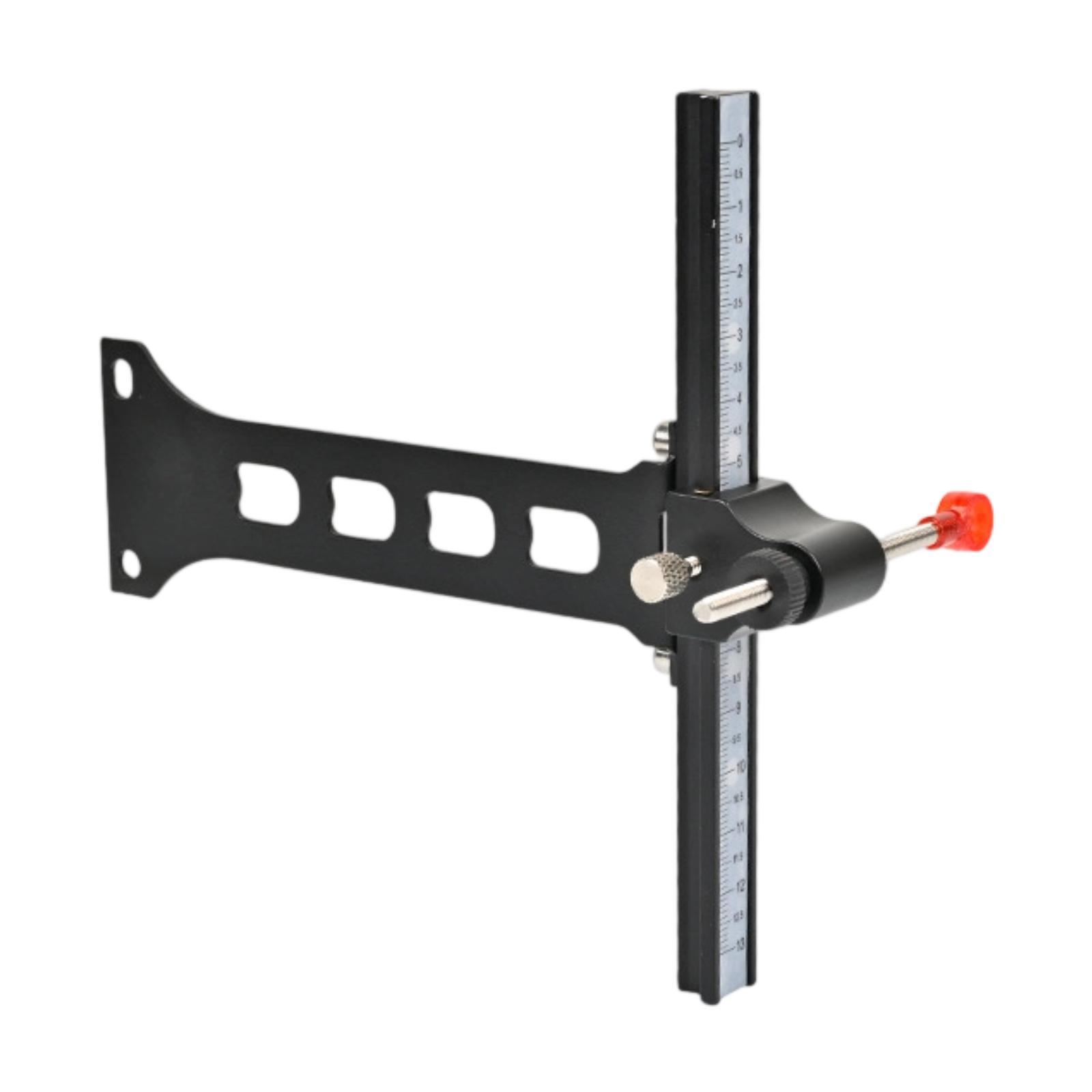 Magideal - Mira Para Arco Recurvo, Ligera, En Forma De T, Ajustable, Portátil, Para Práctica De Arco