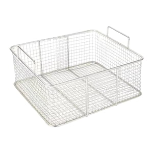 Magideal - Cesta Para Freír Versátil De Acero Inoxidable Diseñada Para Escurrir Los Alimentos Rápidamente. Ideal Para Papas Fritas, Verduras Y Carnes. Se Puede U 38 X 25 X 10 Cm