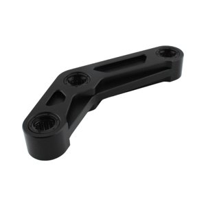 Ioensy - Enlace De Descenso De Motocicleta Negro Para Yamaha Mt-07 Fz-07 14-22 Accesorios