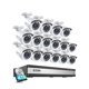 thumbnail image 1 of Sistema de cámara de seguridad ZOSI H.265+ 16CH con detección de IA de 4 TB, 1 of 8