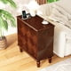 thumbnail image 2 of 2 Drawer Modern Sofa Side Table, Narrow Side Table, Slim Nightstand for Living Room, Bedroom(Expect Arrival Date 2025/4/16), 2 of 3