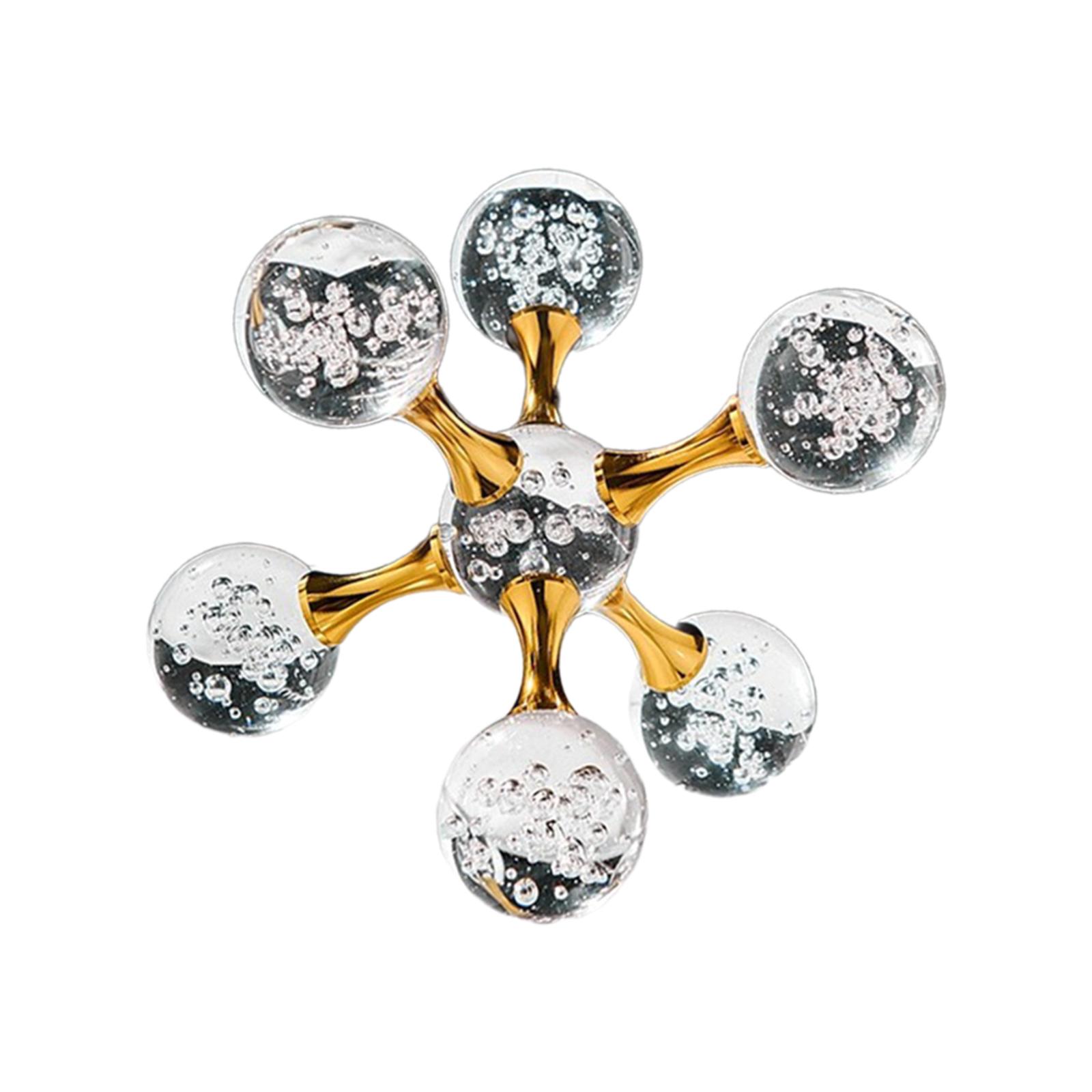 Bothyi - Figura De Esfera De Burbujas, Adorno De Mesa Para Manualidades, Estante Para Chimenea, Escritorio L