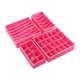 thumbnail image 1 of 4 Unids/set Organizadores De Cajones Cajas De Almacenamiento De Armario Para Lencería Cinturones De Ropa Rosa, 1 of 3