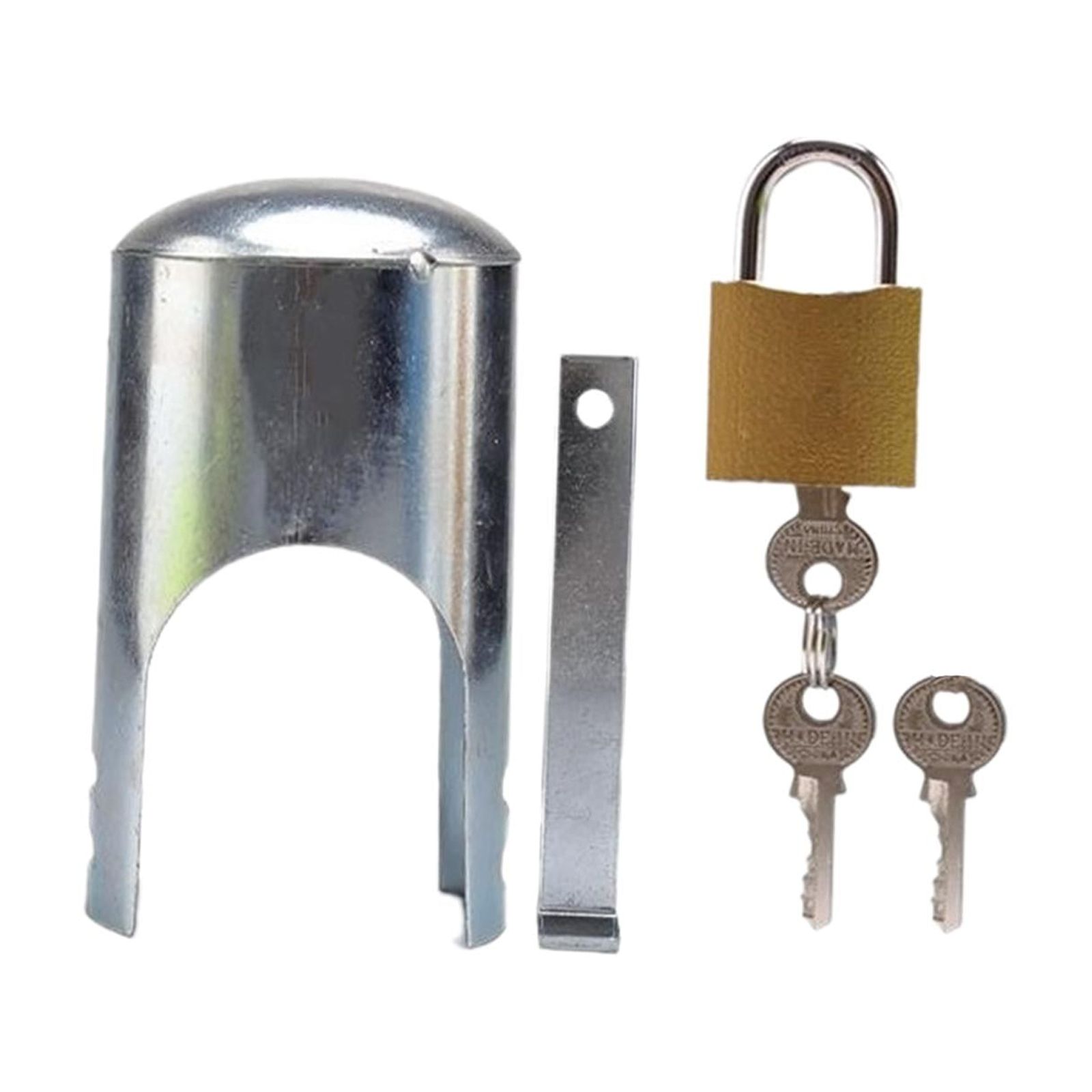 Magideal - Cerradura De Grifo Para Exterior Con 3 Llaves, Cerradura Antirrobo Para Grifo De Agua, Cerradura Para Niños, Cerradura Para Grifo Para El Hogar, Exter