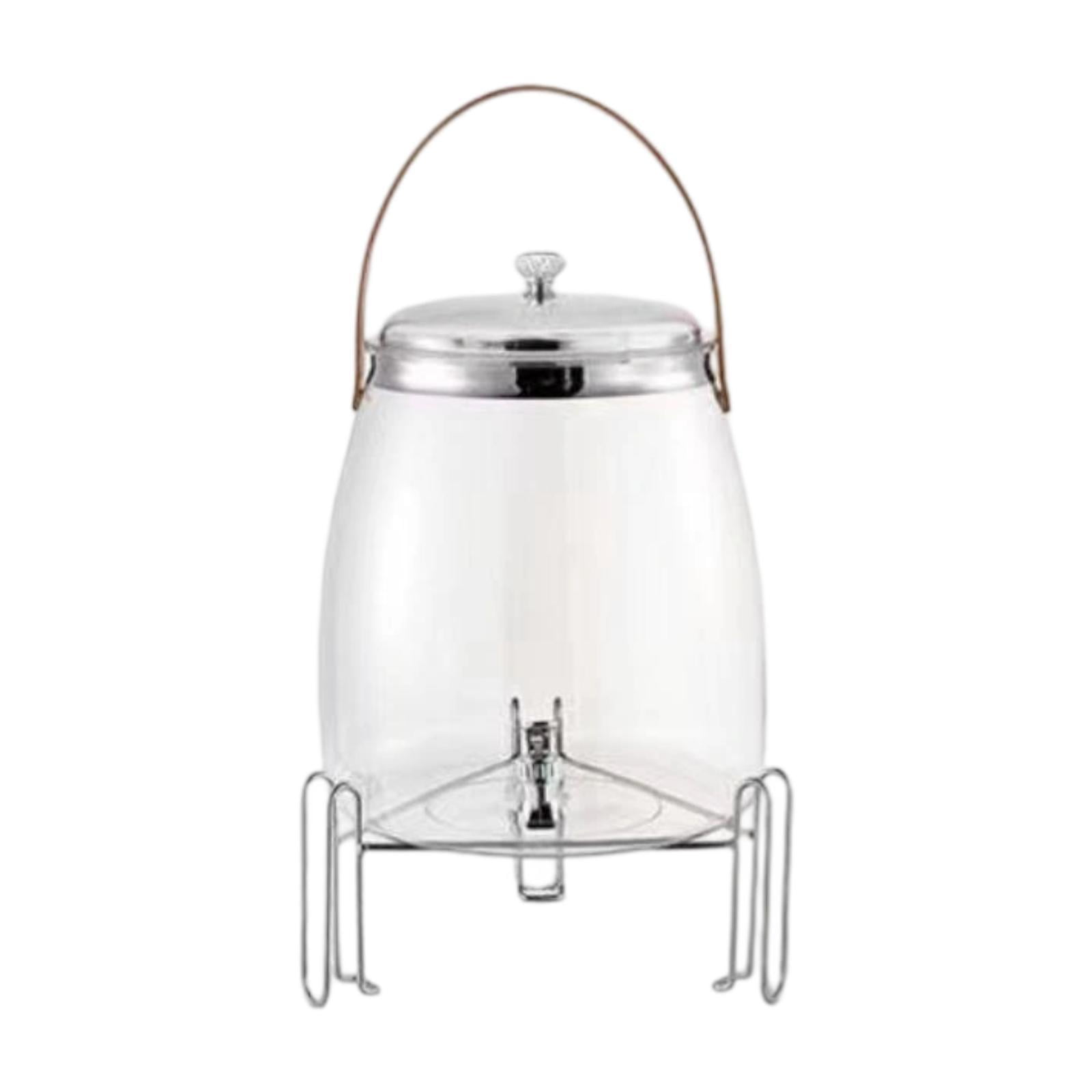 Magideal - Dispensador De Bebidas Para Refrigerador, Contenedores De Bebidas Líquidas Con Conos Y Filtro Dispensador De Agua De Agua Dispensador De Bebidas Frías M