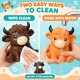 thumbnail image 5 of Bigzagger Squishy Vaca Jumbo 15 cm para Alivio del Estrés, 5 of 7
