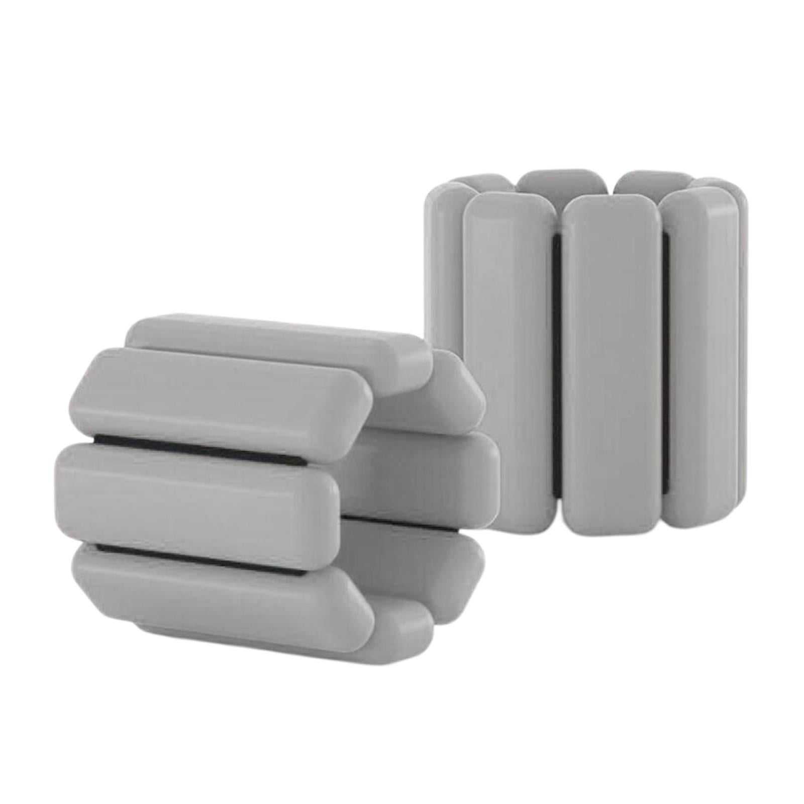 Pesas Pilates JORICY Pesas De Muñeca Con Bloqueo De Trabillas Para El Pulgar Para Mujeres Y Hombres, 2 Libras (1 Libra Cada Peso), Guantes Con Peso Para Caminar Y Correr, Ejercicios Cardiovasculares