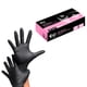 thumbnail image 1 of Guantes de Nitrilo tallas colores NovaCure - NEGRO L, 1 of 3