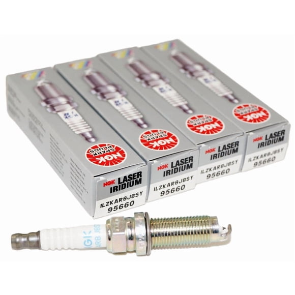 Bujía NGK ILZKAR8J8SY Laser Iridium 95660 (paquete de 4)
