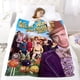 thumbnail image 5 of Willy Wonka anti-pilling, suave, ligera, esponjosa y acogedora de lujo para hogar y cocina – Perfecta para niños y adultos,200X150cm, 5 of 6