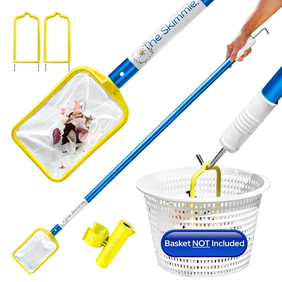 Red para skimmer de piscina con mango The Skimmie (versión larga) 53 cm