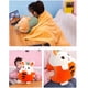 thumbnail image 4 of Set de manta y almohada de peluche para viaje para niños YUDONG, verde, 4 of 6