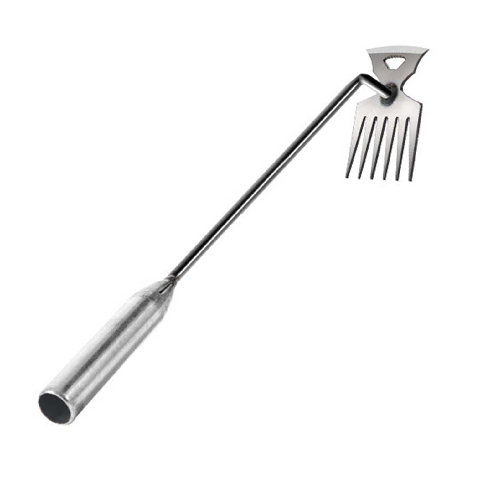 Magideal - Extractor De Malas Hierbas, Herramienta Para Quitar Malas Hierbas, Herramienta Para Tirar De Raíces, Herramienta Para Tirar De Malas Hierbas De Jardín 53Cm 6 Dientes