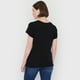 thumbnail image 2 of Polera Mujer Estampada Negro/Blanco Corona, 2 of 5