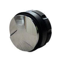 Magideal - Distribuidor De Café, Herramienta De Distribución De Espresso, Accesorios De Máquinas De Espresso Herramienta De Nivelación De Café Nivelador De Café Negro De 51 Mm