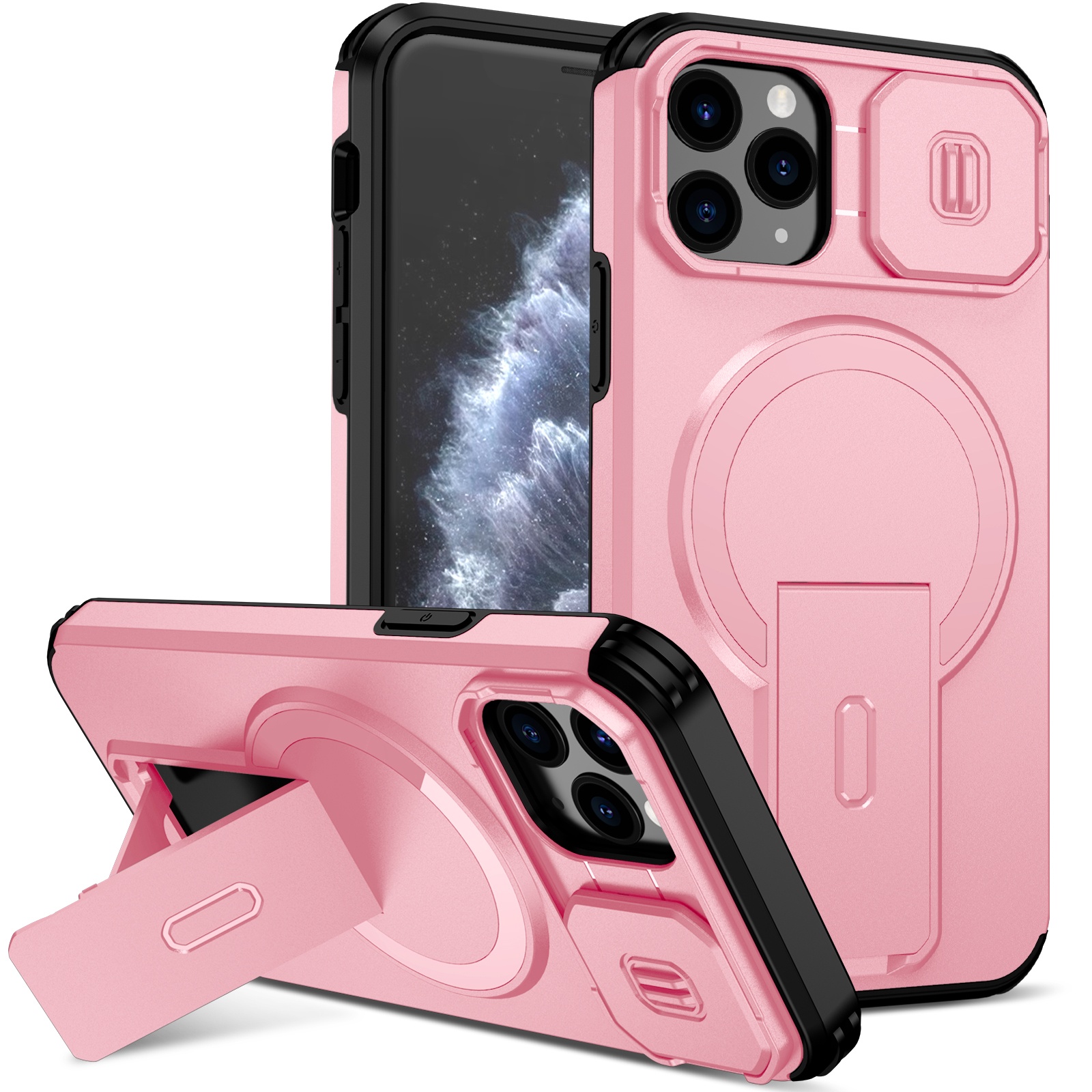 Funda Foxdock Para Iphone 11 Pro – Magnética Antigolpes Con Soporte Y Protección Doble
