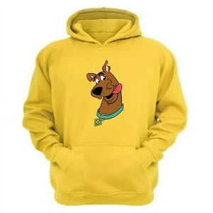 Genérico - Poleron Canguro Scooby Doo Amarillo Talla L Unisex