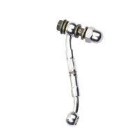 Ioensy - Conector De Línea De Freno Conector Extensible De Línea De Freno De Acero De 4,3 Pulgadas Fácil De Instalar