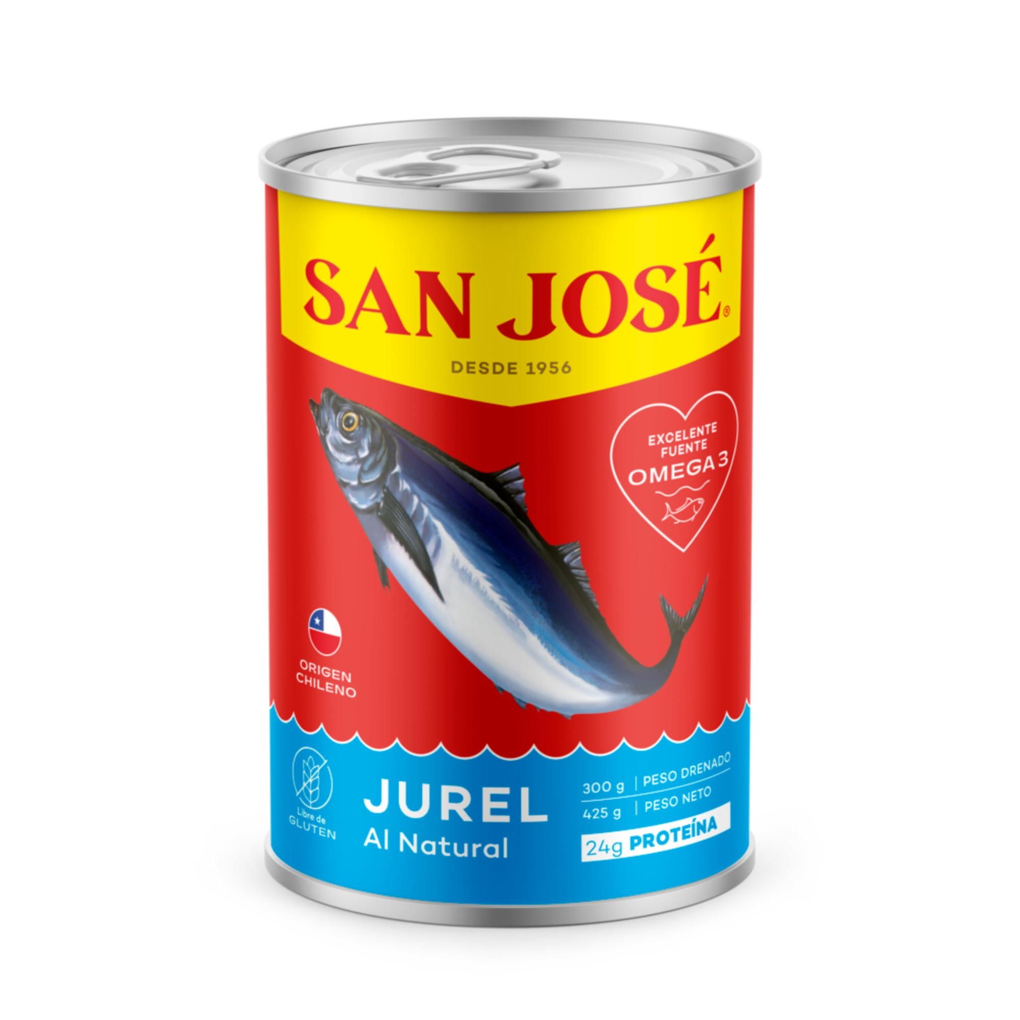 Jurel Natural Lata Drenado 300 g - Neto 425 g San José