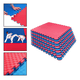 thumbnail image 1 of Plancha Tatami 100cm X 100cm X 4cm Rojo Y Azul, 1 of 4