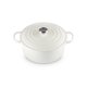 thumbnail image 1 of Horno holandés Le Creuset de hierro fundido esmaltado, 7,25 L, blanco, 1 of 6