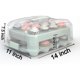 thumbnail image 3 of Top Shelf Elements Cupcake Carrier, tapa extralta, verde, 3 of 3