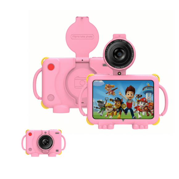 Tablet Para Niños 7 Pulg 3G-32G Control Parental Wifi Playstore AT74K Rosa