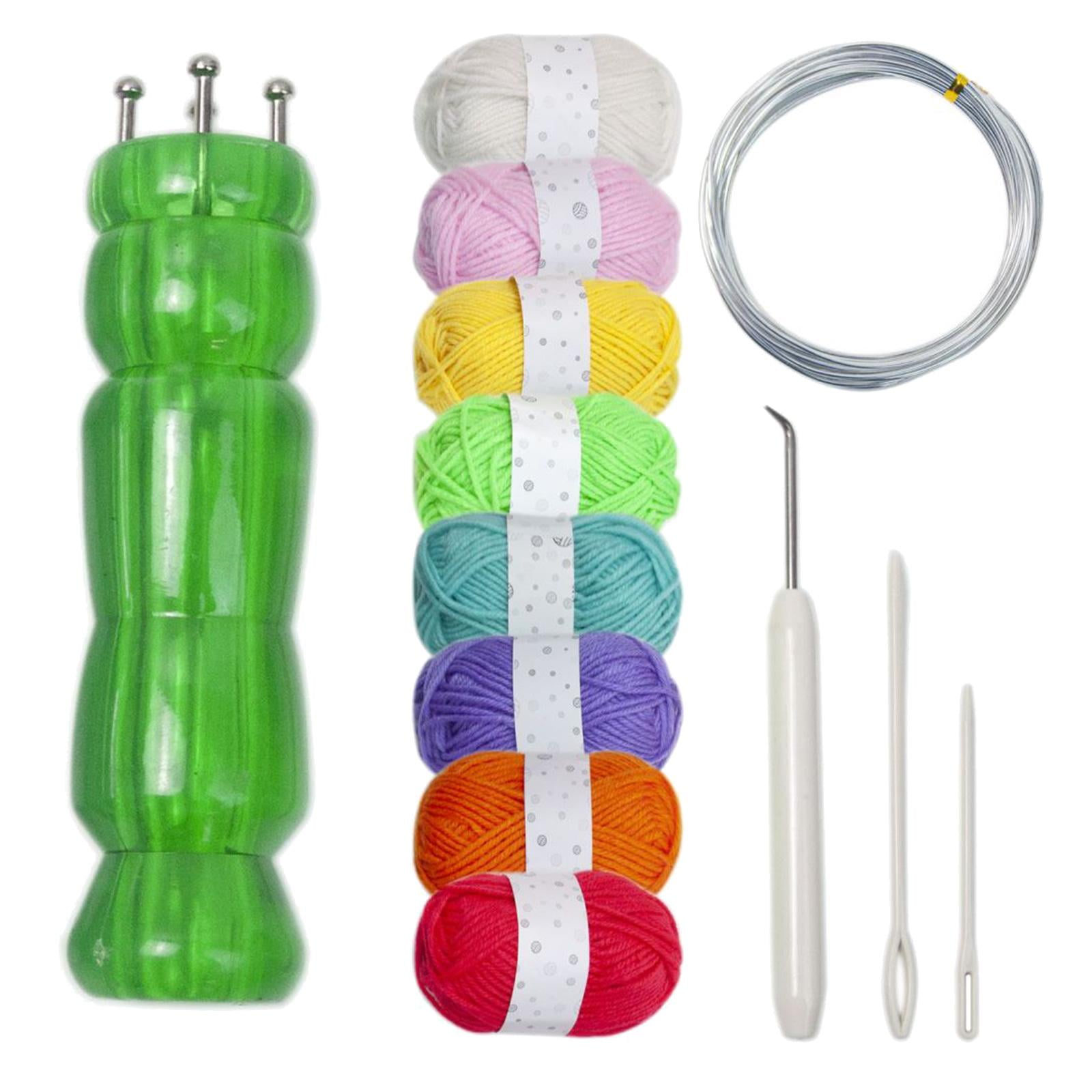 Bothyi - Juego De Telar De Carrete De Punto, Herramienta De Tejer, Máquina De Tejer A Mano Para Correa De Bufanda De Tubo, Color Verde 8