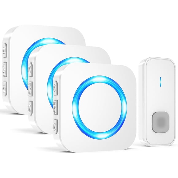 Timbre Inalámbrico SURFOU M9 1300ft IP55 3 Receptores