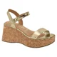 thumbnail image 1 of Sandalia Mujer Metalizado Milano Dorado Plataforma Vizzano, 1 of 2