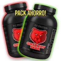Grizzly Bear - Pack 2 Proteinas Whey 4 Kg En Total Arroz Con Leche