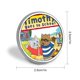 thumbnail image 2 of Insignia de Botón Redondo Desmarcar Timothy Va A La Escuela 2.8 cm, 2 of 6