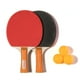 thumbnail image 2 of Set Par Paletas Raqueta Ping Pong Con 3 Pelotas, 2 of 2