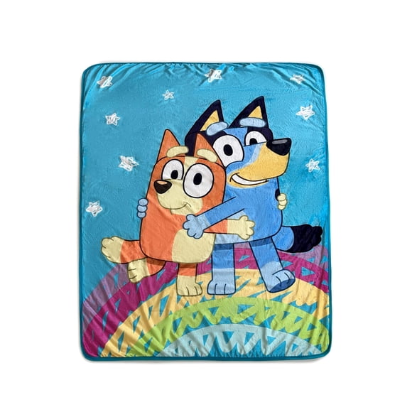 Manta Northwest Bluey Silk Touch Sherpa 150 x 200 cm