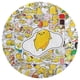 thumbnail image 3 of Gudetama: Huevo Perezoso Alfombra Redonda de Felpa Coral, Antideslizante, No Desprende Pelusas, Lavable y Duradera para Salón, Dormitorio y Habitación de Niños 60cm, 3 of 6