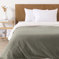 Mashini - Frazada Polar-Sherpa Lisa 2 P Verde