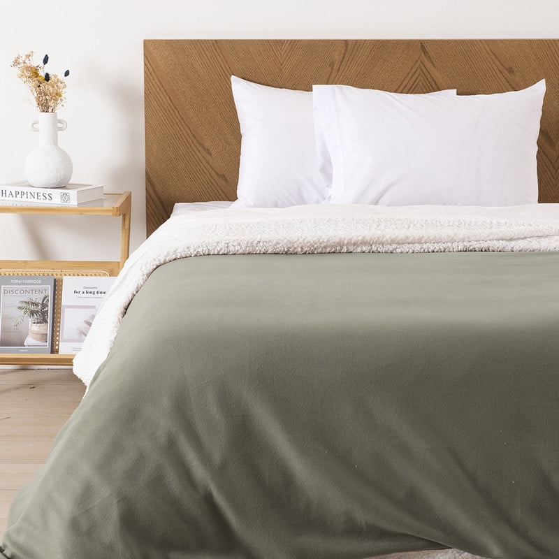 Mashini - Frazada Polar-sherpa Lisa 2 P Verde