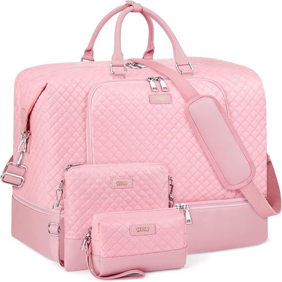 Bolso de viaje TIBES de 53 cm con compartimento para zapatos